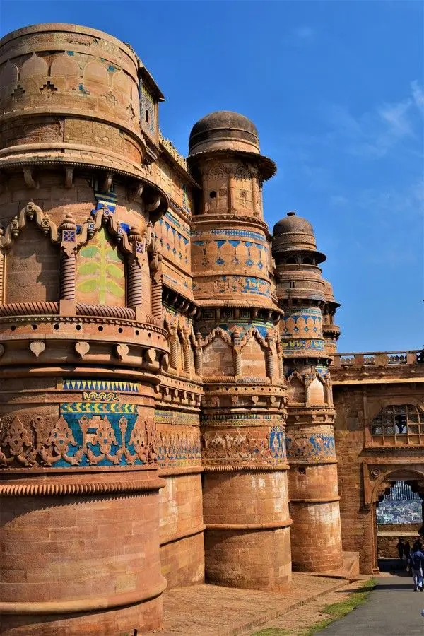Architectural marvel Man Mandir Palace Gwalior Fort
