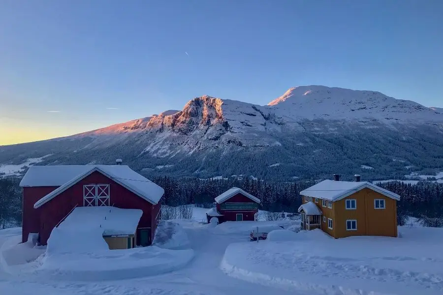 hemsedal ski road trip in norway 