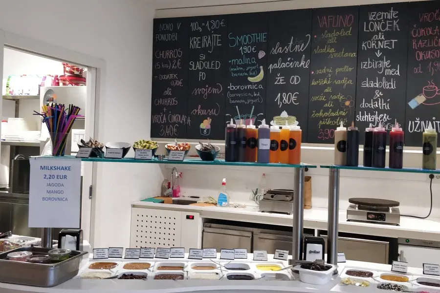Ice cream bar grefino kranj
