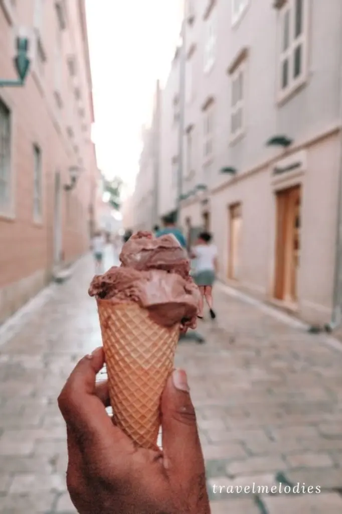 ice cream gelato zadar croatia