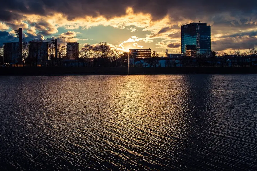 Kuchajda Lake in Bratislava Slovakia