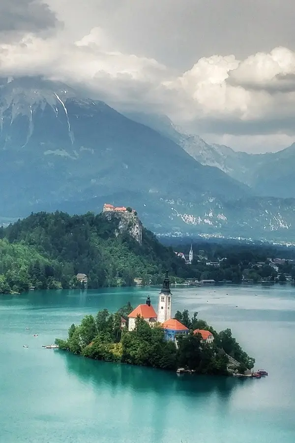 lake bled island slovenia