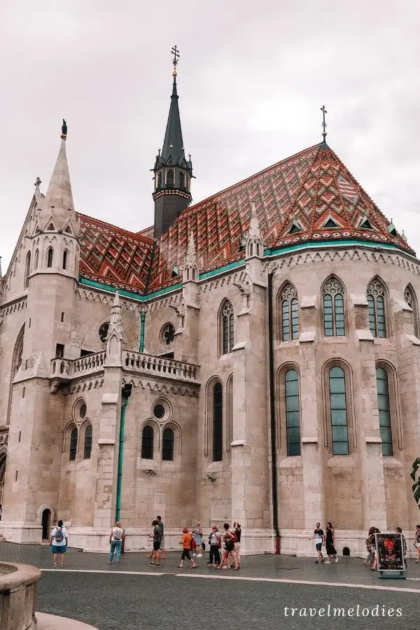 matthias church castle district budapest hungary