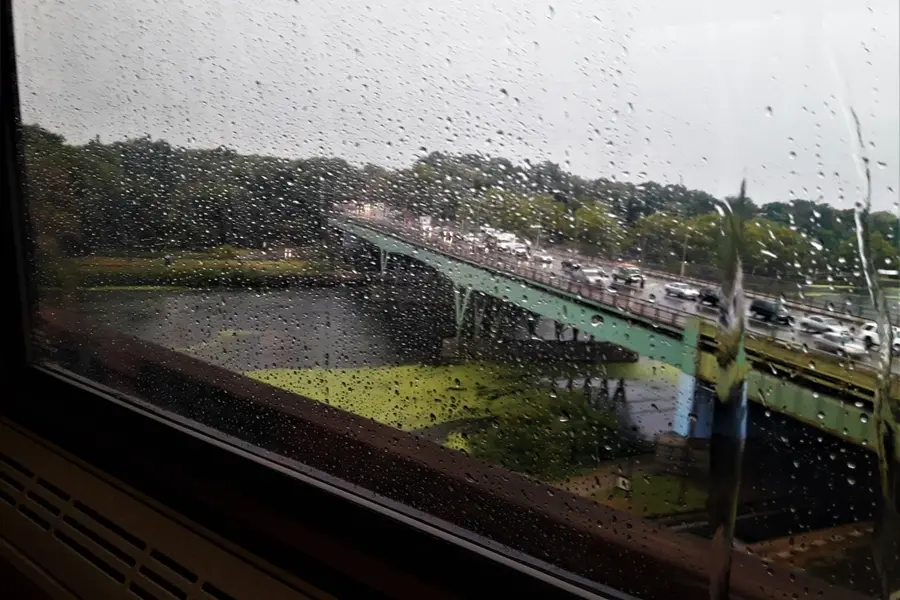 new york 2 days itinerary amtrek train journey on a rainy day