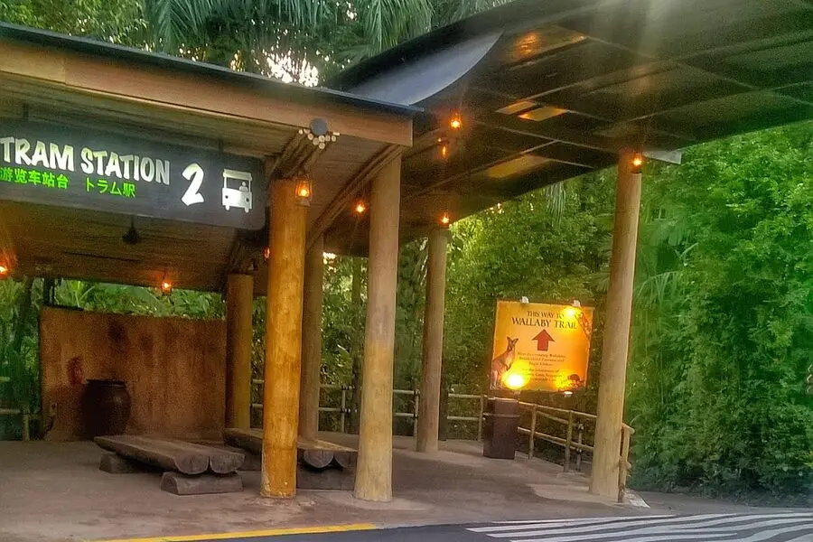 night safari tram station singapore