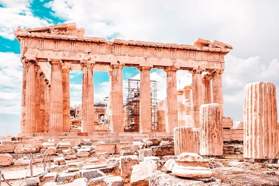 parthenon on the acropolis athenes greece best places to visit in europe with kids