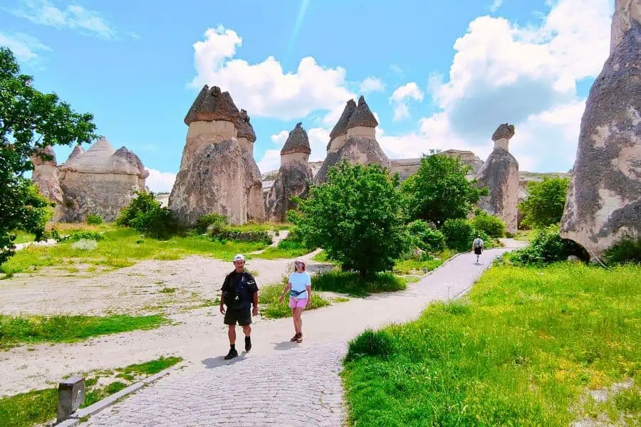 pasabag monks valley in urgup town of cappadacia turkey turkiye