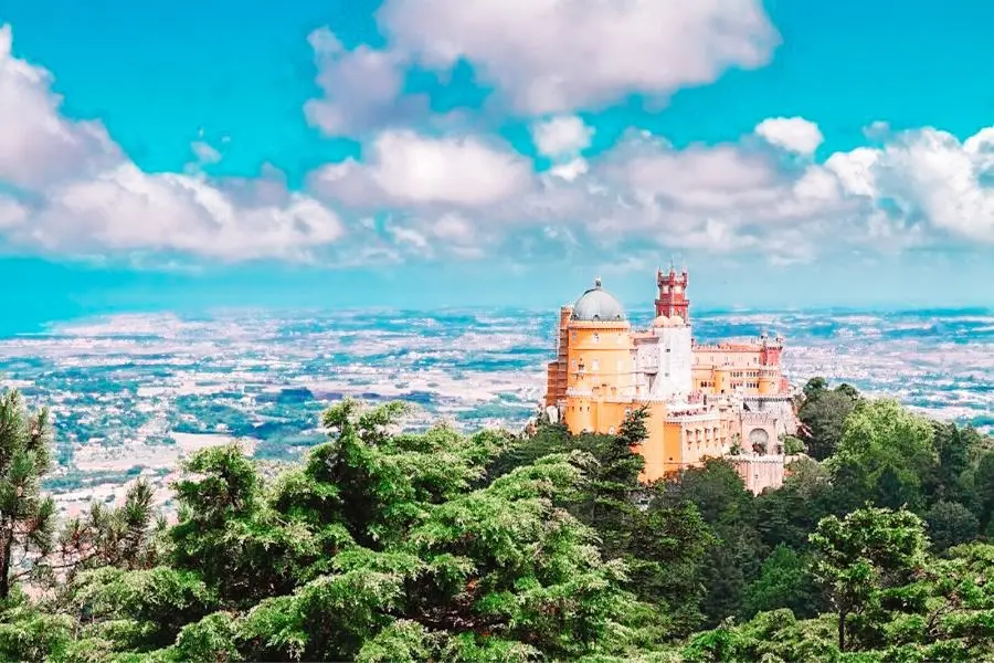 pena national palace sintra portugal