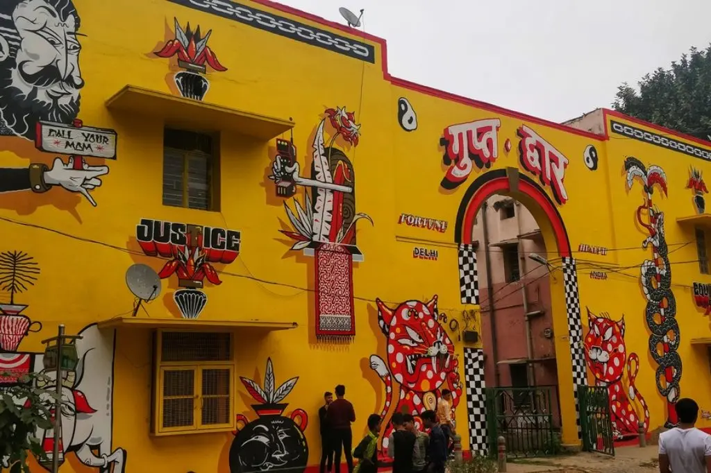 letters for Lodhi Yok and Sheryo Lodhi Art District Delhi