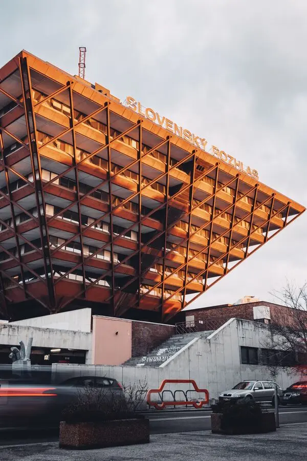 Slovak Radio Building Bratislava Slovakia