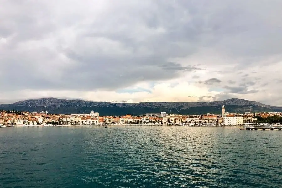 split dalmatian coastline