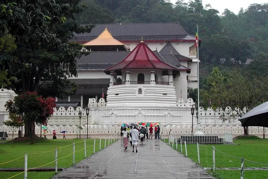 Temple of the Sacred Tooth Relic Kandy Sri Lanka Travel