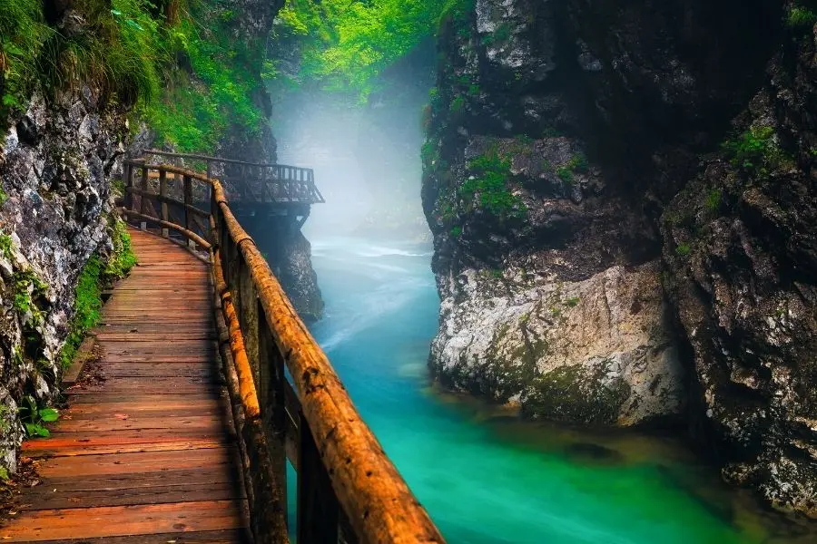 vintgar gorge best places to visit in slovenia