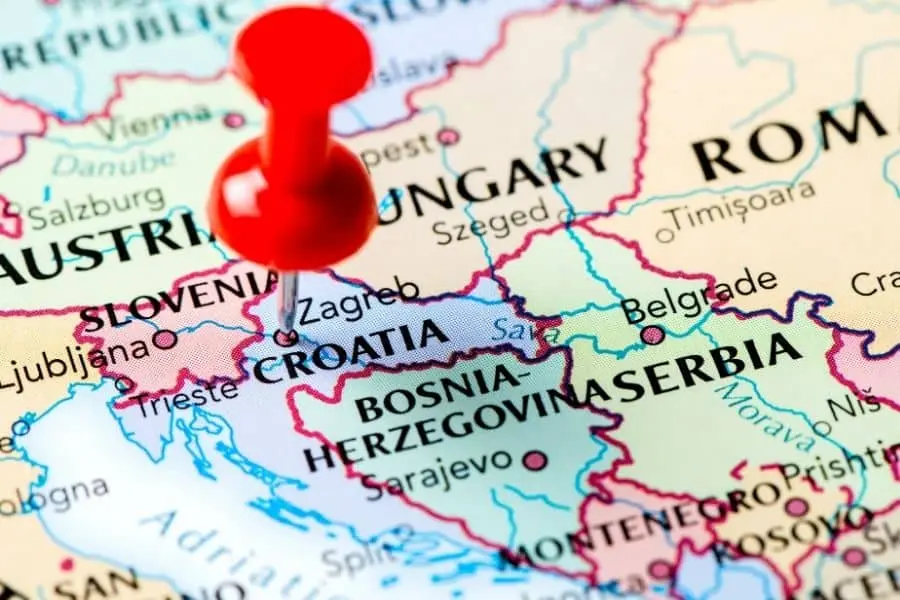 where is zagreb in croatia