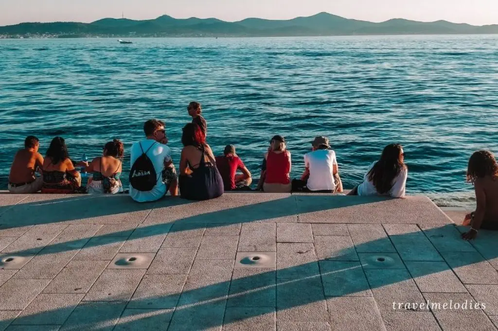 zadar croatia sea organ the riva