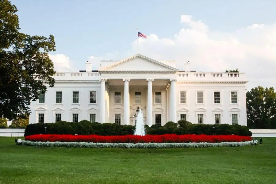usa white house washington dc