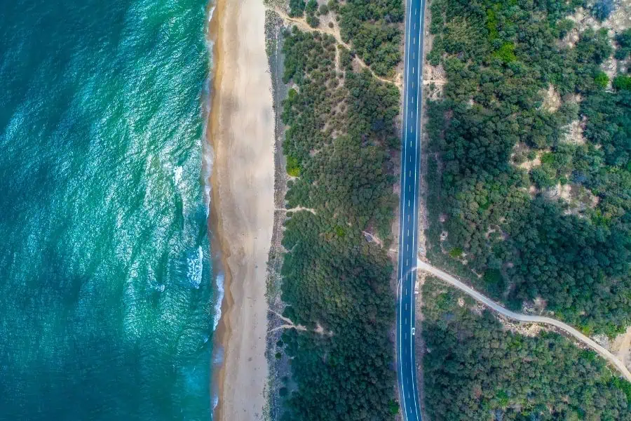 Wanning coastal tourist highway Hainan China beautiful islands in Asia