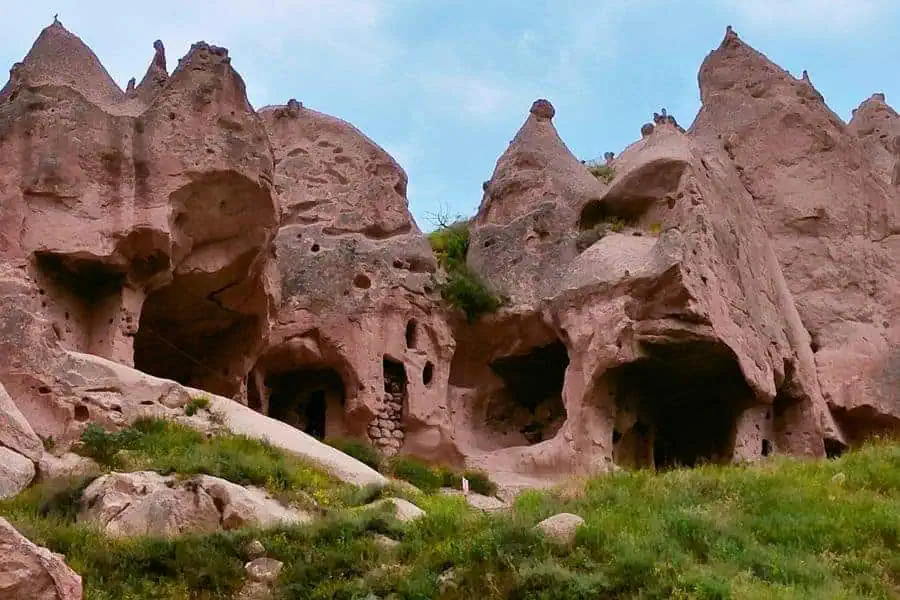 unique landscape of zelve open air museum cappadocia turkey turkiye